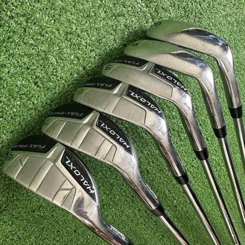 Cleveland Halo XL Full-Face Iron Set 6-PW GW KBS Tour Regular 110 Left Handed