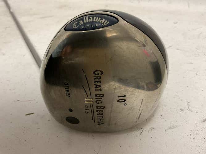 Used Callaway Great Big Bertha Ii 10.0 Degree Stiff Flex Graphite Shaft Driver