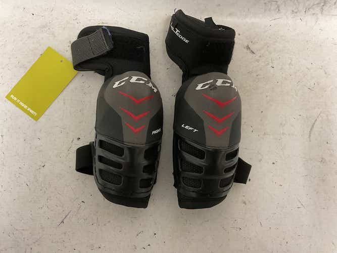 Used Ccm Qlt Edge Md Hockey Elbow Pads