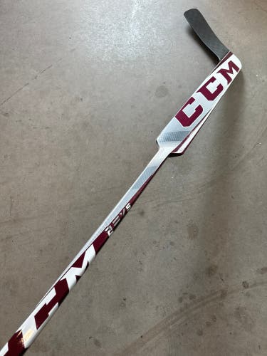 NCAA Used Senior CCM Regular 26" Paddle Pro Stock Eflex 5 PROlite Goalie Stick