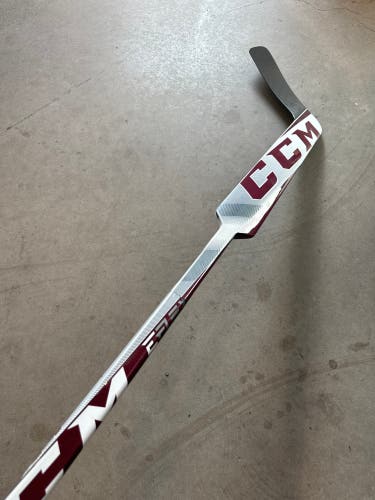 NCAA Used Senior CCM Regular 26" Paddle Pro Stock Eflex 5 PROlite Goalie Stick