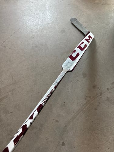 NCAA Used Senior CCM Regular 26" Paddle Pro Stock Eflex 5 PROlite Goalie Stick