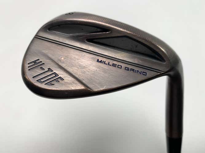 TaylorMade Milled Grind Hi-Toe 3 Copper 58* 10 KBS Hi-Rev 2.0 Wedge Steel RH