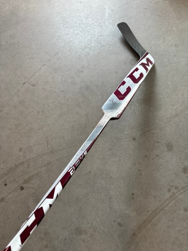 NCAA Used Senior CCM Regular 26" Paddle Pro Stock Eflex 5 PROlite Goalie Stick