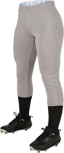 New Champro FIREBALL SB PANT WMS GRAY XS 11860-CHPBP39WGRXS