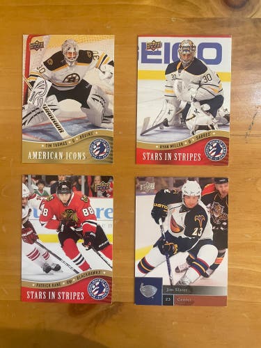 Upper Deck Hockey Card 4 Pack