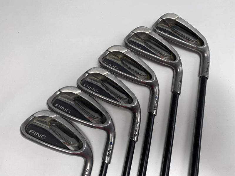 Ping G25 Iron Set 5-PW Black Dot TFC189 Regular Graphite Mens RH +1"
