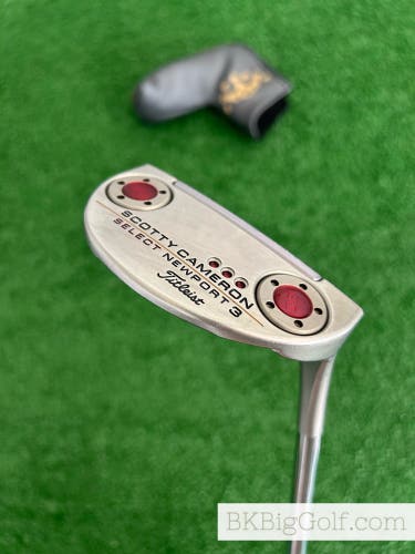 Titleist Scotty Cameron Select Newport 3 34” Putter + Headcover