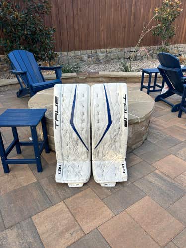 USED 33"+1 TRUE L20.1 SENIOR GOALIE LEG PADS