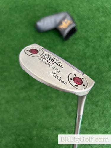 Titleist Scotty Cameron Select Newport 3 35” Putter + Headcover