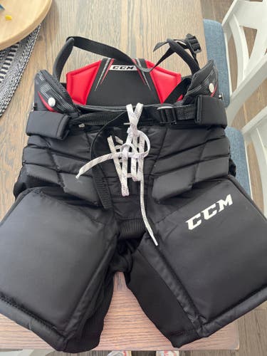 Used Junior Small CCM Hockey Goalie Pants