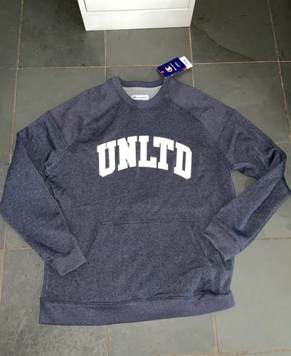 NEW Champion LACROSSE UNLIMITED Sweatshirt adult LARGE RETAIL $50