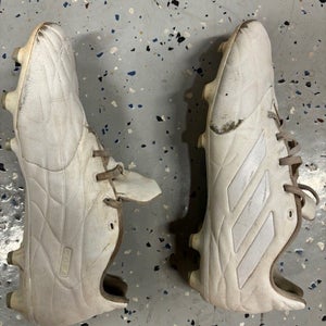 White Used Size 7.5 (Women's 8.5) Unisex Adidas Copa Pure.3 FG 'Pearlized Pack' HQ8943
