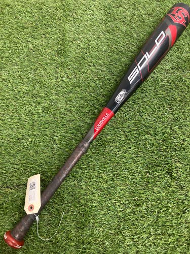 Used Kid Pitch (9YO-13YO) 2020 Louisville Slugger Solo Bat USSSA Certified (-10) Alloy 19 oz 29"