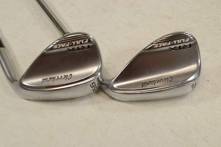 Cleveland RTX Full Face Tour Satin 52*, 56* Wedge Set Right DG Steel # 179185