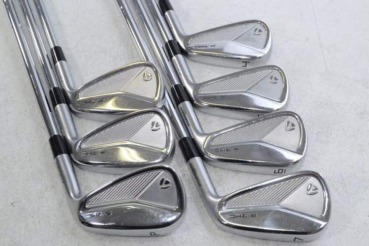 TaylorMade P7MC 2023 4-PW Iron Set Right Stiff Flex DG 120 Steel # 167515