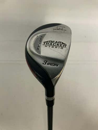 Used Golden Bear Bear Tracker Hybrid 3 Iron Regular Flex Graphite Shaft Individual Irons