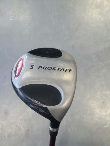 Used Wilson Prostaff 5 Wood Regular Flex Graphite Shaft Fairway Woods