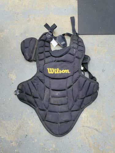 Used Wilson Chest Protector Junior Catcher's Equipment