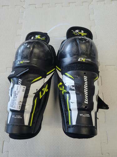 Used Warrior Lx Pro 9" Hockey Shin Guards