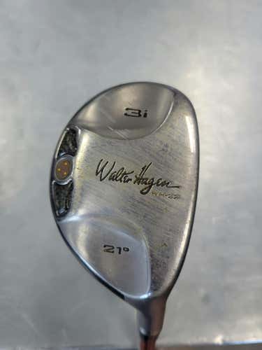 Used Walter Hagen Wh-22 3 Hybrid Uniflex Graphite Shaft Hybrid Clubs