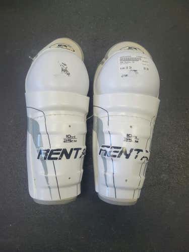 Used Usa Hockey Sg 10" Hockey Shin Guards