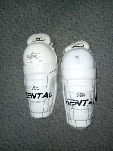 Used Usa Hockey Rental 10" Hockey Shin Guards