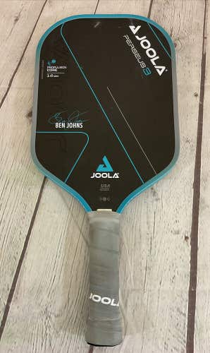 Joola Pickleball Paddle Perseus 3 Ben Johns Propulsion Core 16mm Blue Gray