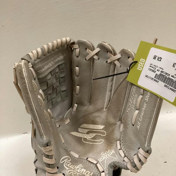 Used Rawlings Scsb110m 11" Fastpitch Gloves