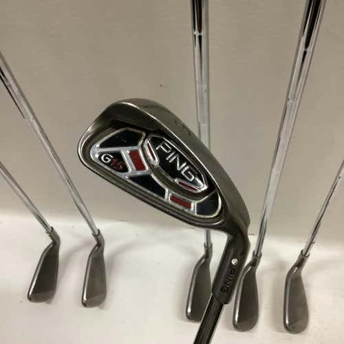 Used Ping G15 4i-pw Stiff Flex Steel Shaft Iron Sets