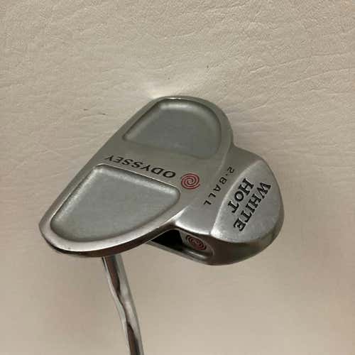 Used Odyssey White Hot 2 Ball Mallet Putters