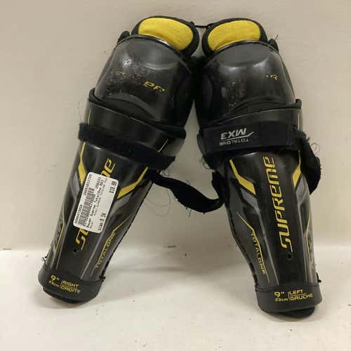 Used Bauer Supreme Totalone Mx3 9" Hockey Shin Guards