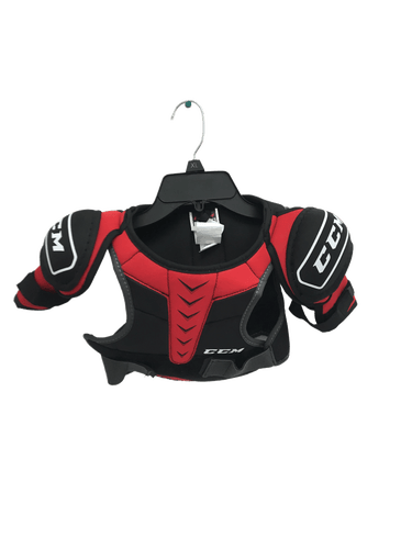 Used Ccm Qlt 230 Yth Lg Hockey Shoulder Pads