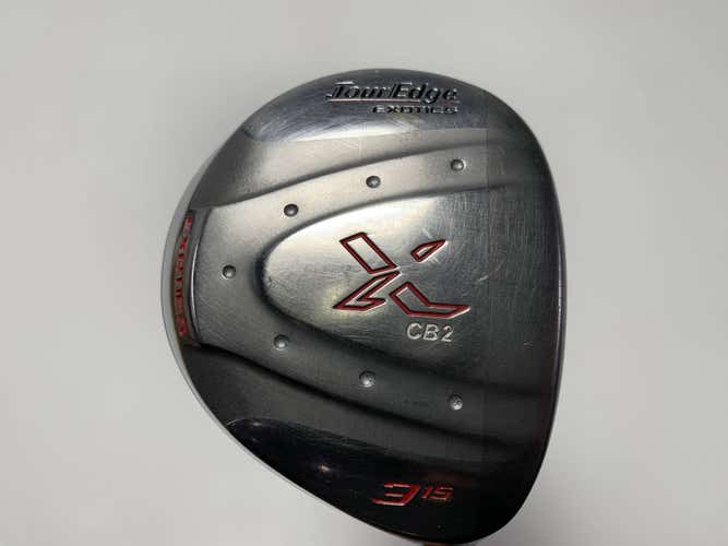 Tour Edge Exotics CB2 3 Fairway Wood 15* UST ProForce V2 Stiff RH Midsize Grip