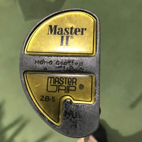 Master Grip ZB-5 Master II Mallet Putter 35” Right Handed Lamkin 10" Grip