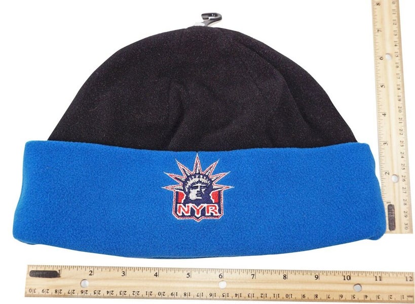 New York NY Rangers Nhl Hockey Beanie Cap - Lady Liberty Logo Fleece Cuffed Hat