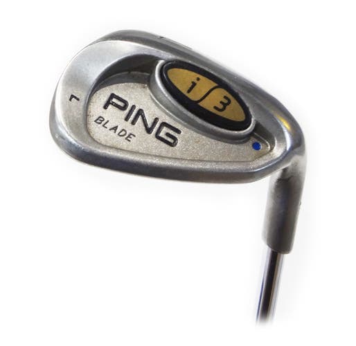 Ping i3 Blade Lob Wedge L Stamp Blue Dot Steel True Temper Tour Special Stiff