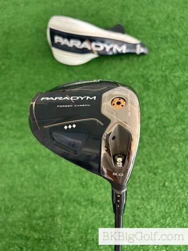 Callaway Paradym Triple Diamond 9.0 Driver + Headcover / Extra Stiff