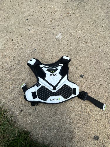 Used Small STX Cell V Shoulder Pads