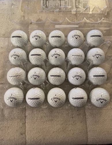 20 Callaway Supersoft Golf Balls - 5A MINT CONDITION ONLY