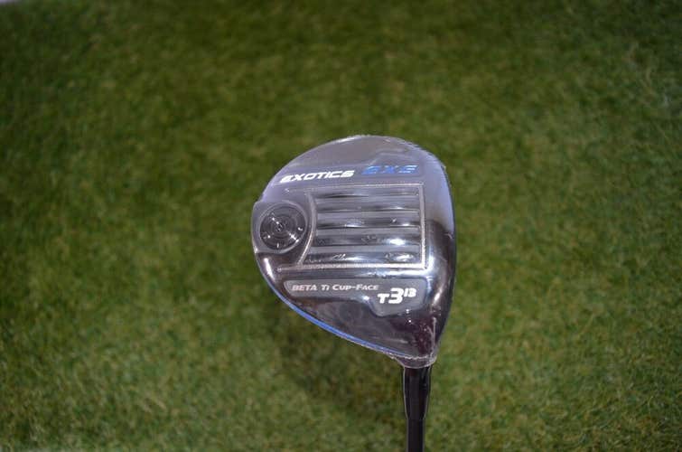 NEW Tour Edge	Exotics EXS	3 13.5* Fairway Wood	RH	43.5"	Graphite	Stiff	Lamkin