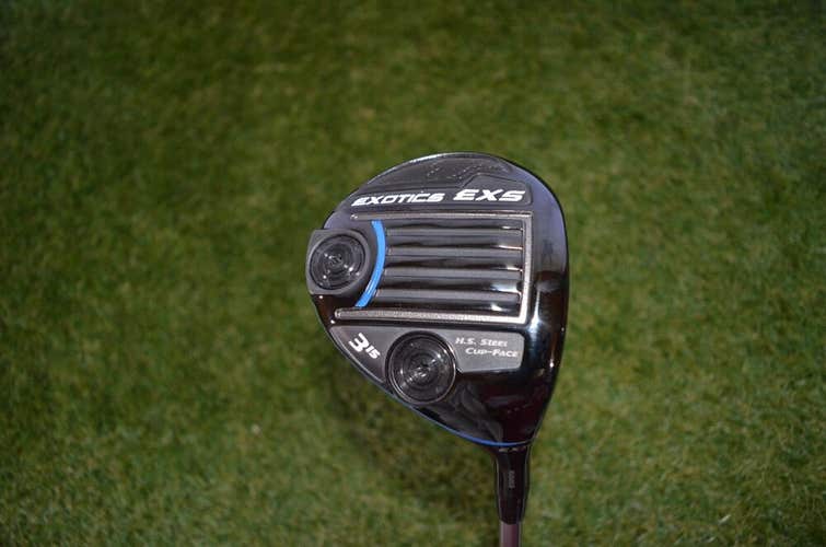 Tour Edge	Exotics EXS	3 15* Fairway Wood	RH	43.5"	Graphite	Stiff	Lamkin