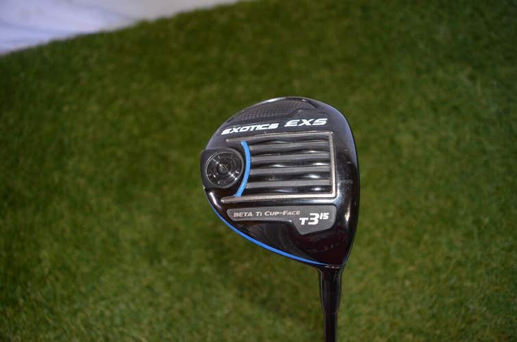 Tour Edge	Exotics EXS	3 15* Fairway Wood	RH	43.5"	Graphite	Stiff	Lamkin