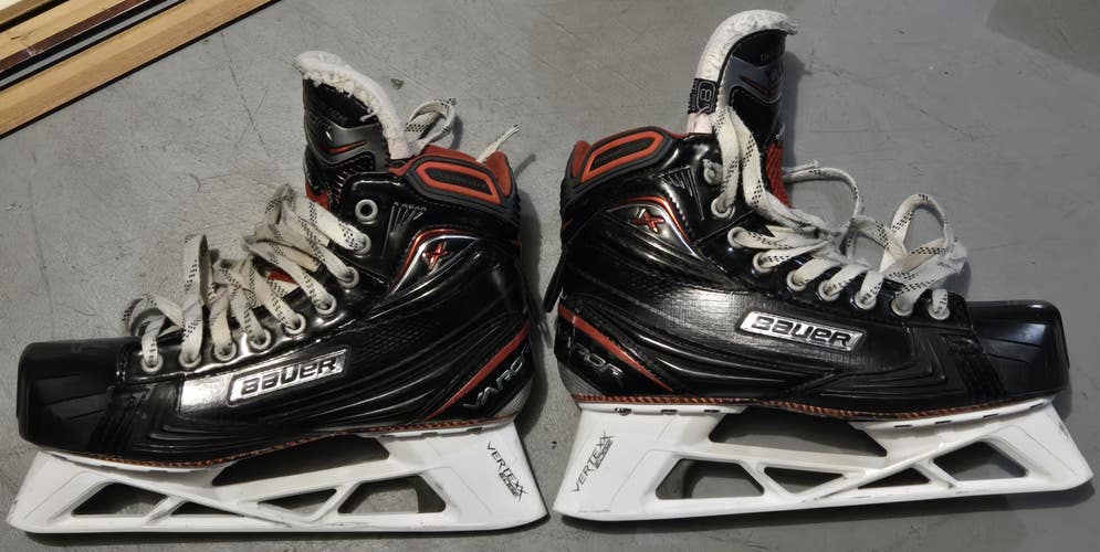 Senior Bauer 1x Hockey Goalie Skates 8D