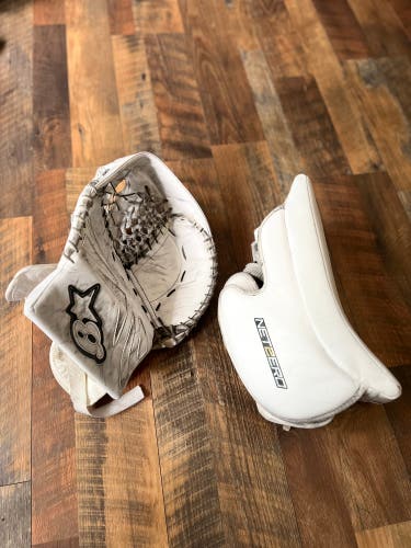 Brian’s glove and blocker INT