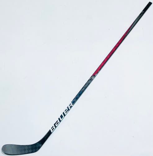 New Custom Red Bauer Supreme Ultrasonic (2S Pro Build) Hockey Stick-RH-82-Modified P28-Grip