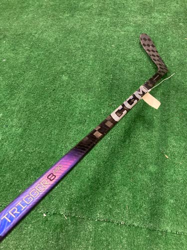 Used Junior CCM RibCor Trigger 8 Pro Hockey Stick LeftHanded P28