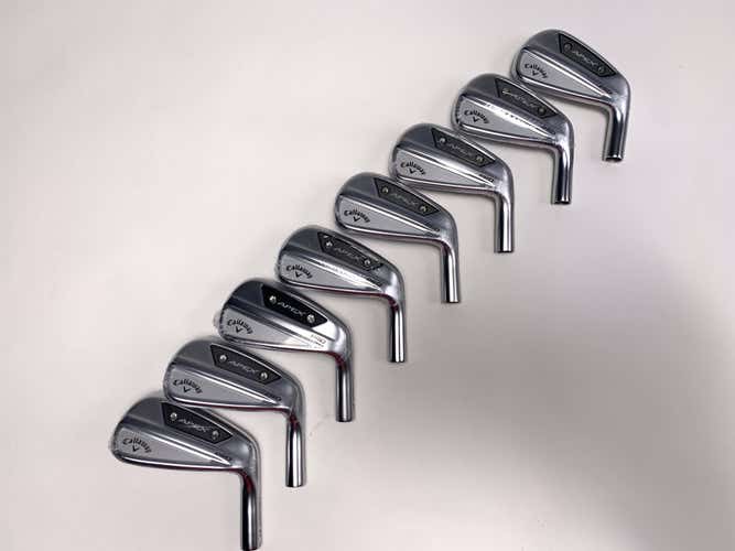 Callaway Apex Pro 24 Iron Set 4-PW+GW HEADS ONLY Mens RH - NEW