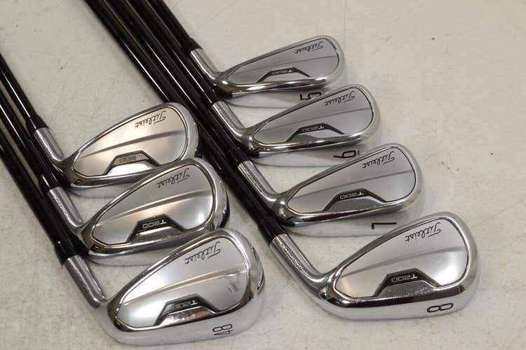 Titleist T200 2021 5-PW,48* Iron Set Right Regular Flex Tensei Graphite # 179287