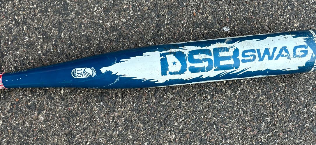 Used 2018 Dirty South USSSA Certified Composite 27 oz 32" Dirty South Swag Bat